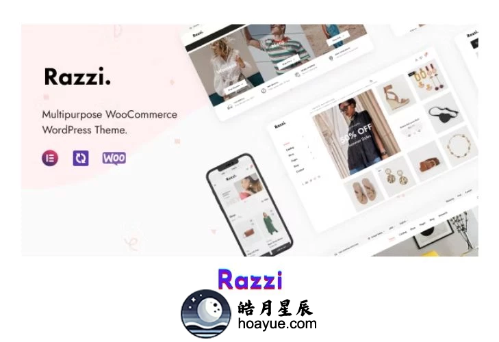 Razzi v2.1.8 WordPress 主题-皓月星辰