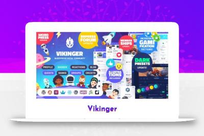 Vikinger v1.9.18 WordPress Theme-皓月星辰