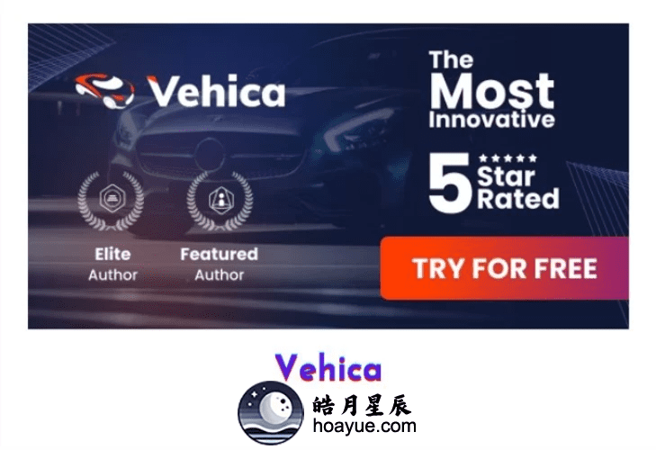 Vehica v1.0.90 WordPress主题-皓月星辰