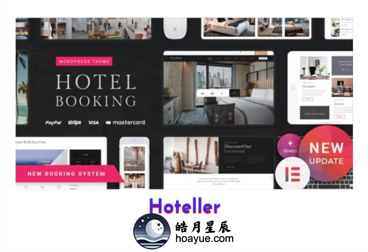 Hoteller v6.7.1 WordPress 主题-皓月星辰