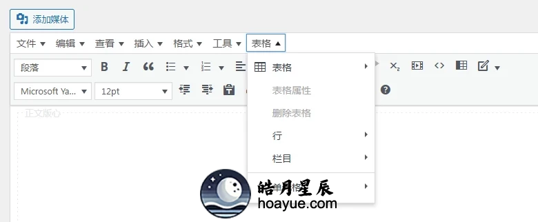 WordPress经典编辑器增强插件 Advanced Editor Tools-皓月星辰