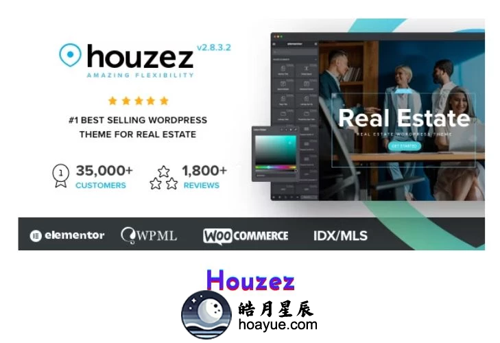 Houzez v3.3.2 WordPress 主题-皓月星辰