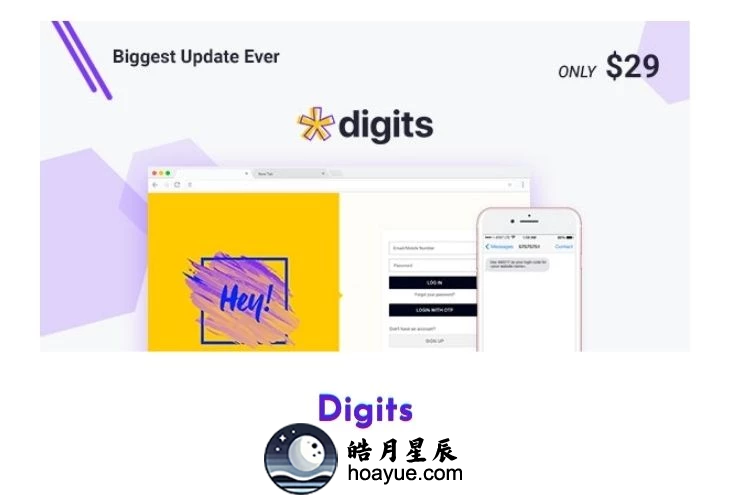 Digits v8.4.3.4 WordPress 插件-皓月星辰