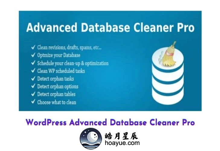 Advanced Database Cleaner Pro v3.2.10 插件-皓月星辰