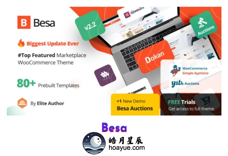 Besa v2.3.1 WordPress 主题-皓月星辰