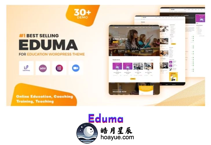 Eduma v5.5.6 WordPress 主题-皓月星辰