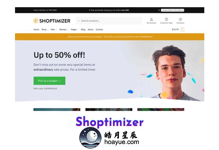 Shoptimizer v2.8.1 WordPress 主题-皓月星辰