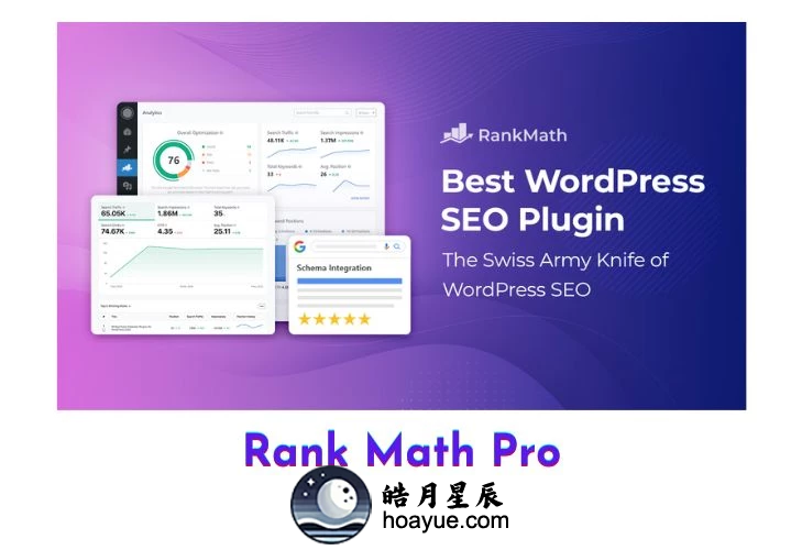 Rank Math Pro v3.0.71 + 免费 v1.0.228 插件-皓月星辰