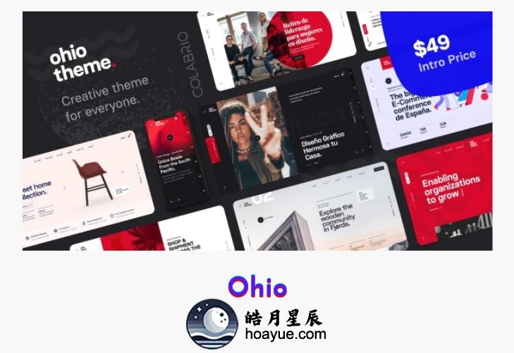 Ohio v3.4.4 WordPress 主题-皓月星辰